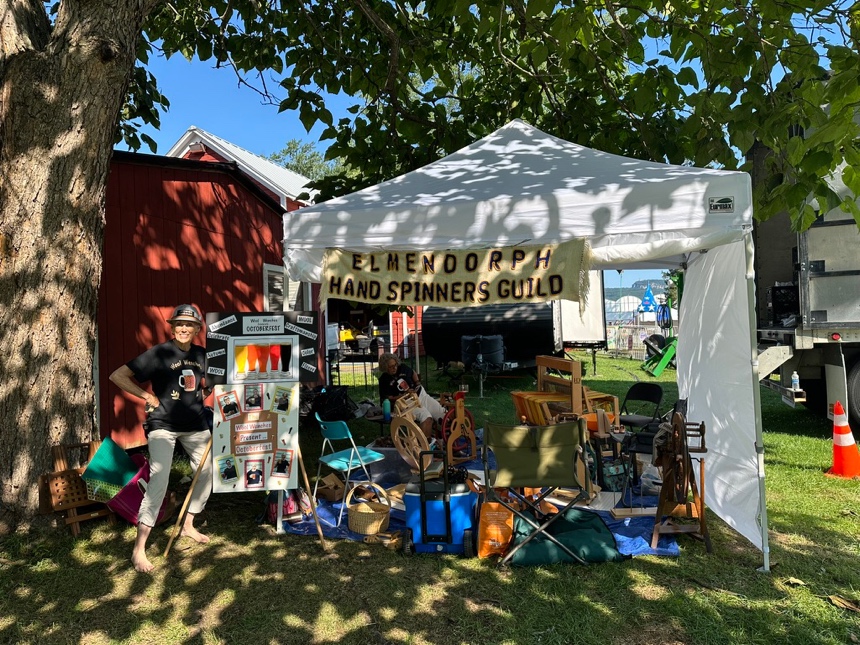 July 29 – August 3: Ulster County Fair Fleece to Shawl Competition